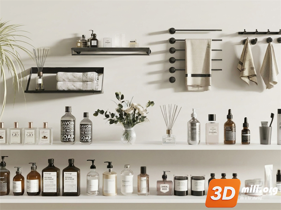 Bathroom accessories Skp Files